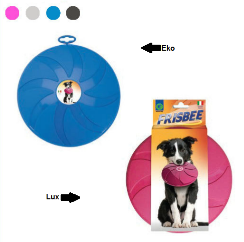 Hračka pro psy FRISBEE SUPERDOG LUX průměr 23,5 x 28,5cm SIERA - Plast