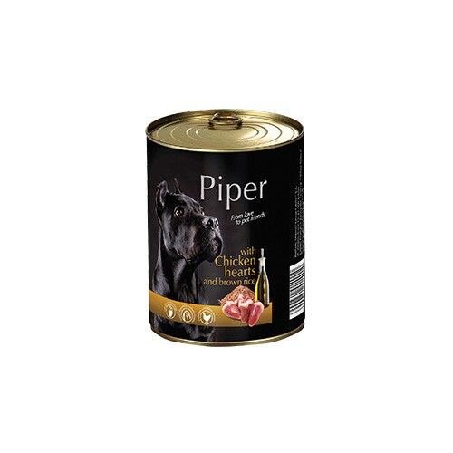 Piper with Chicken Hearts and Brown Rice 800g