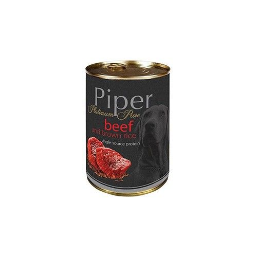 Piper Platinum Pure - Beef with Brown Rice 400g