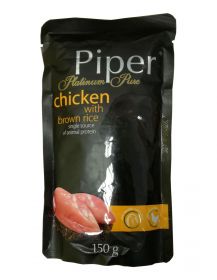 Piper Platinum Pure - Chicken with Brown Rice 150g