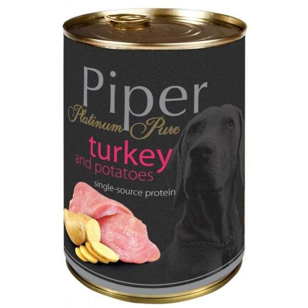 Piper Platinum Pure - Turkey With Potatoes 400g